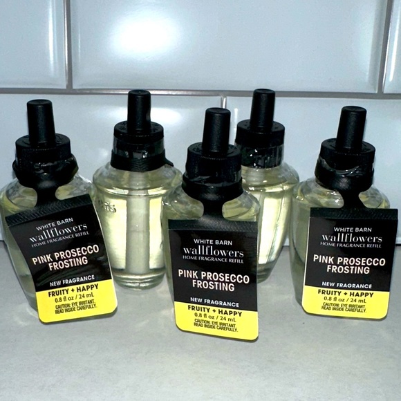 Bath & Body Works Other - 5 B&BW Pink Prosecco Frosting Wallflower Refills
